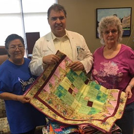 Image - Quilt Donation Wraps Uvalde Cancer Patients in Warmth and Love